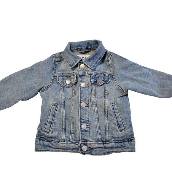 Unisex 12-18 Months Old Navy Jean Jacket Denim - Picture 1 of 4